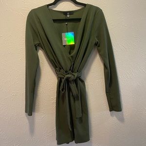 Missguided Green Dress - New With Tags